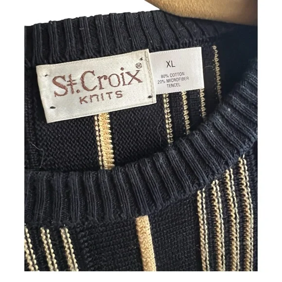 ***SOLD***St. Croix Knits Oversize Slouchy Mens’s Sweater. Size XL. - Picture 4 of 5